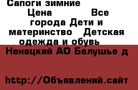 Сапоги зимние Skandia Tex › Цена ­ 1 200 - Все города Дети и материнство » Детская одежда и обувь   . Ненецкий АО,Белушье д.